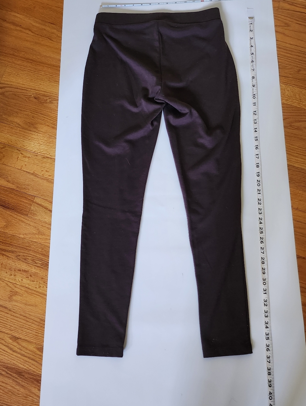 Lot Of 2 Michael Kors Gray and Brown Ponte Skinny Pants - Gold Accent - Picture 7 of 16